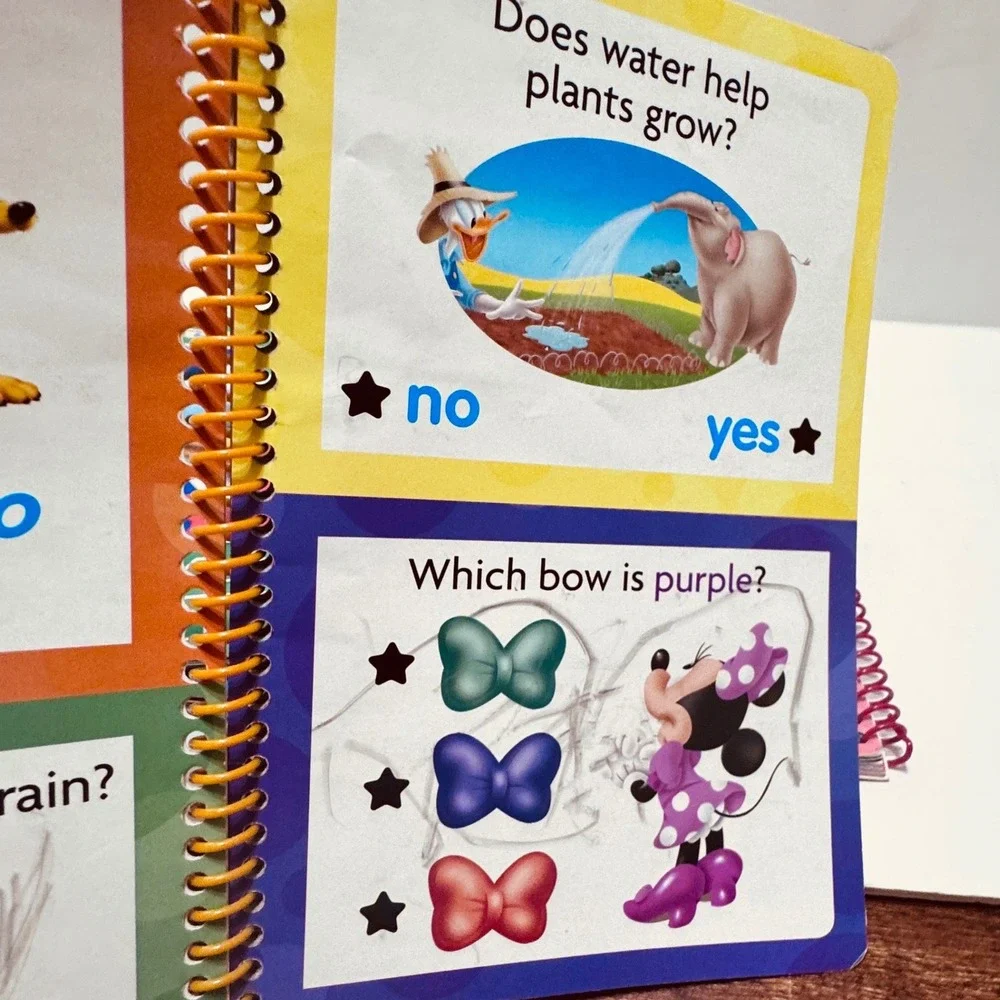 Disney Mickey Mouse Clubhouse Quiz It Pen‎ 4 Book Set Interactive Learning Toy